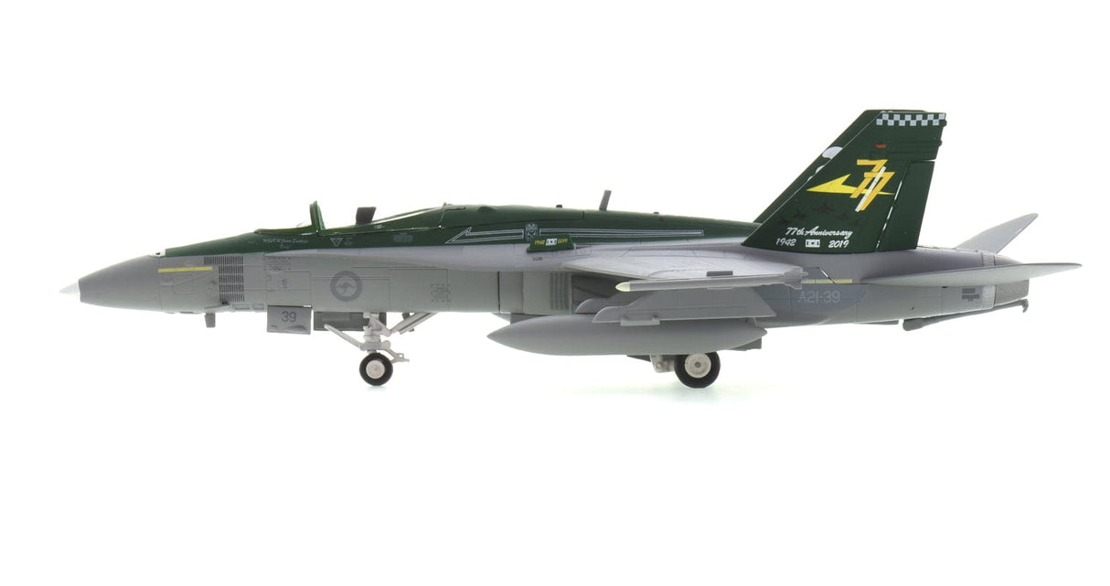 Herpa 1/72 RAAF Mc Donnell Douglas F/A-18A Hornet No.77 - Hobbytech Toys