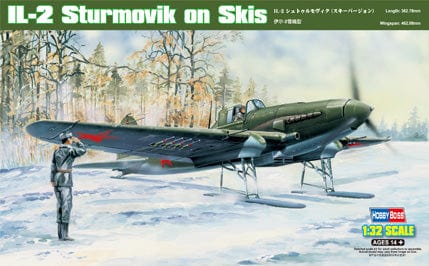 Hobby Boss 1/32 Il-2 Sturmovik On Skis Hobby Boss PLASTIC MODELS