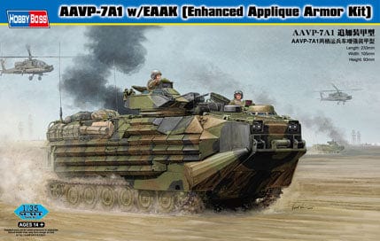 Hobby Boss 1/35 Aavp-7A1 W/Eaak (Enhanced Applique Hobby Boss PLASTIC MODELS