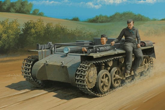 Hobby Boss 1/35 German Pz.Kpfw.1 Ausf A Ohne Aufbau Hobby Boss PLASTIC MODELS