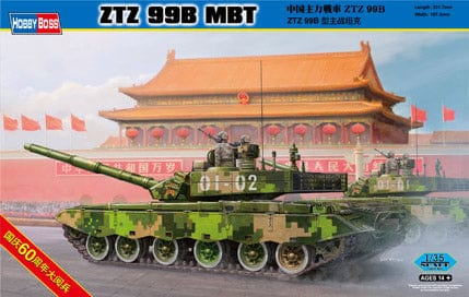 Hobby Boss 1/35 Pla Ztz 99B Mbt Hobby Boss PLASTIC MODELS