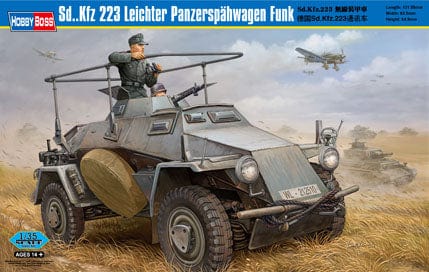 Hobby Boss 1/35 Sd..Kfz 223 Leichter Panzerspahwage Hobby Boss PLASTIC MODELS