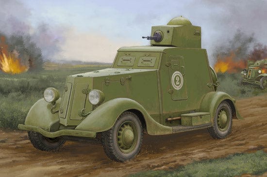 Hobby Boss 1/35 Soviet Ba-20 Armored Car Mod 1939 Hobby Boss PLASTIC MODELS