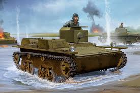 Hobby Boss 1/35 Soviet T-38 Amphibious Light Tank Hobby Boss PLASTIC MODELS