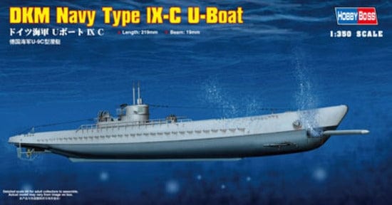 Hobby Boss 1/350 Dkm Navy Type Ix-C U-Boat Hobby Boss PLASTIC MODELS