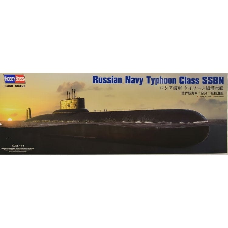Hobby Boss 1/350 Russian Navy Typhoon Class Ssbn Hobby Boss PLASTIC MODELS