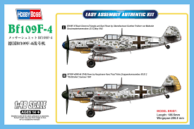 Hobby Boss 1/48 Bf109F-4 Hobby Boss PLASTIC MODELS