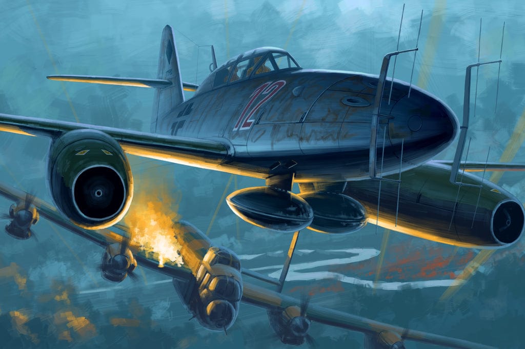 Hobby Boss 1/48 Me 262 B-1A/U1 Hobby Boss PLASTIC MODELS