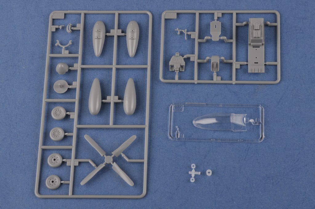 Hobby Boss 1/48 P-51D Mustang Yellow Nose Hobby Boss PLASTIC MODELS