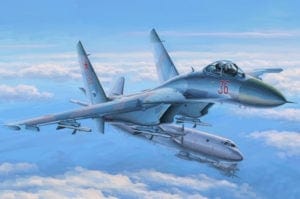 Hobby Boss 1/48 Su-27 Flanker Early Hobby Boss PLASTIC MODELS