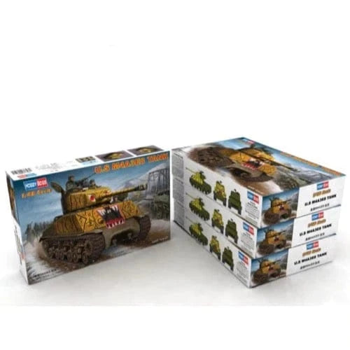 Hobby Boss 1/48 U.S M4A3E8 Tank - Hobbytech Toys