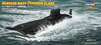 Hobby Boss 1/700 Russian Navy Typhoon Class Submarine Hobby Boss PLASTIC MODELS