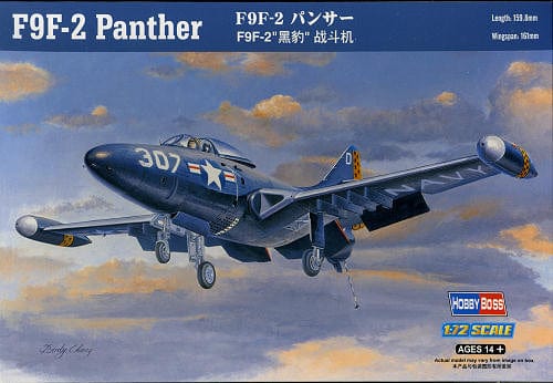 Hobby Boss 1/72 F9F-2 Panther Hobby Boss PLASTIC MODELS