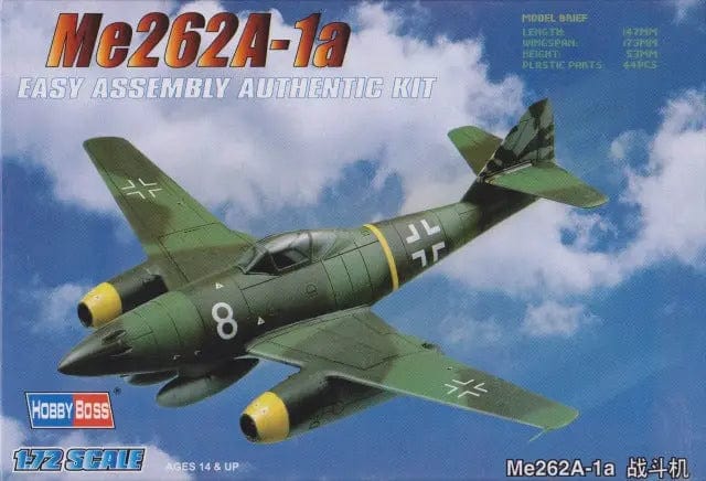 Hobby Boss 1/72 80249 Me262A-1A Hobby Boss PLASTIC MODELS