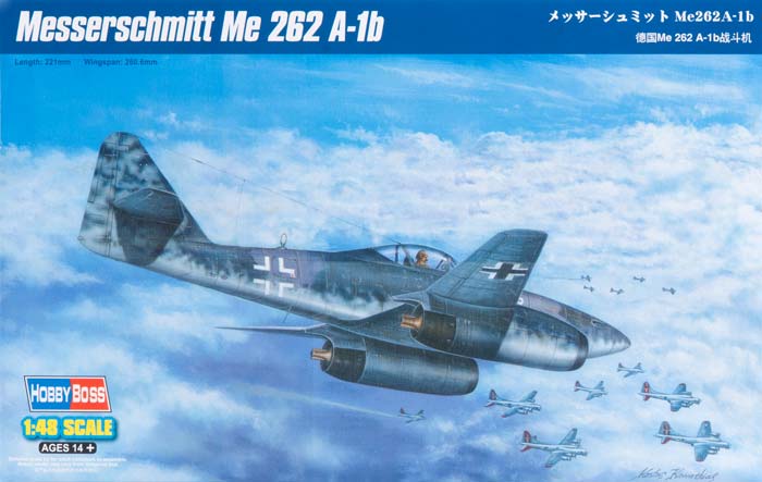 Hobby Boss 80375 1/48 Me 262 A-1B Hobby Boss PLASTIC MODELS