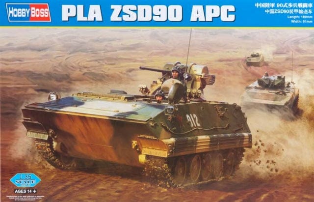 Hobby Boss 82473 1/35 Pla Zsd90 Apc Hobby Boss PLASTIC MODELS