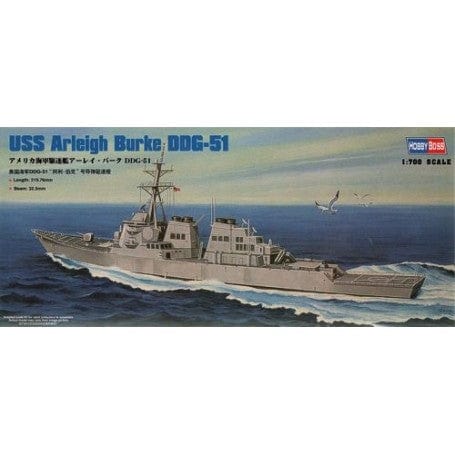 Hobby Boss 83409 1/700 Uss Arleigh Burke Ddg-51 Hobby Boss PLASTIC MODELS