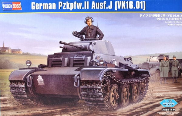 Hobby Boss 83803 1/35 German Pzkpfw.Ii Ausf.J Hobby Boss PLASTIC MODELS