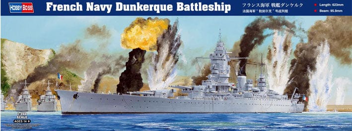 Hobby Boss 86506 1/35 French Navy Dunkerque Battleship Hobby Boss PLASTIC MODELS