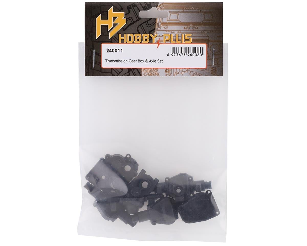 Hobby Plus 240011 Transmission Gear Box & Axle Set - Hobbytech Toys