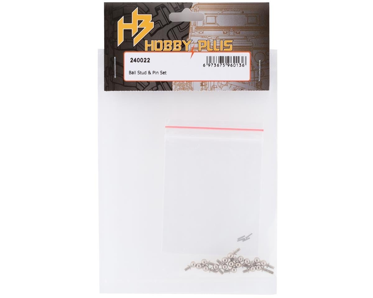 Hobby Plus 240022 Ball Stud & Pin Set - Hobbytech Toys