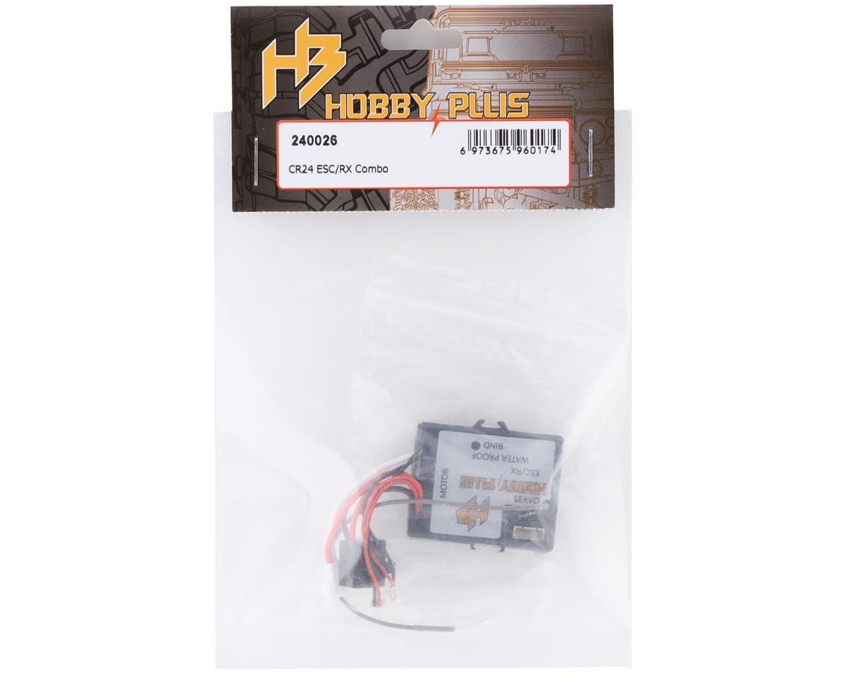 Hobby Plus 240026 CR24 ESC/RX Combo - Hobbytech Toys