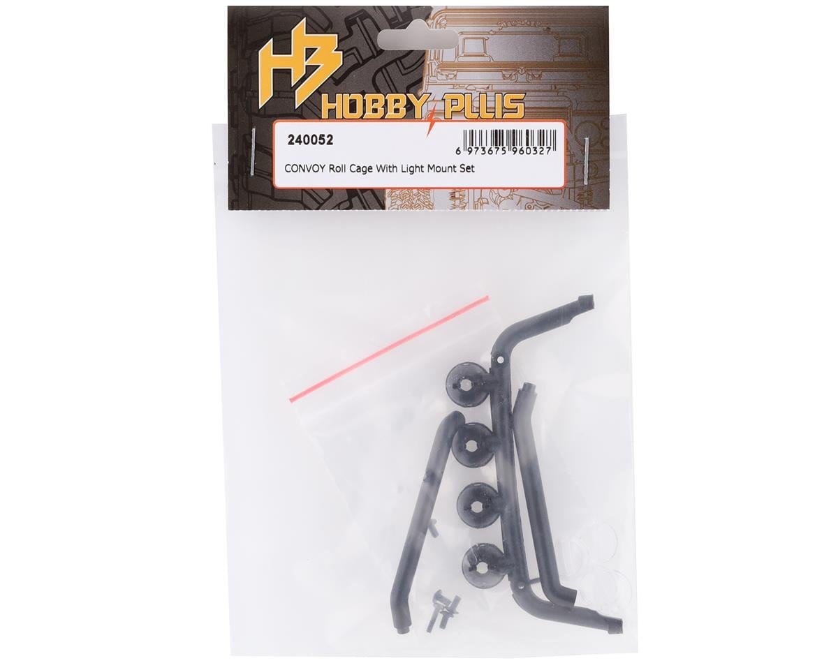 Hobby Plus 240052 CONVOY Roll Cage With Light Mount Set - Hobbytech Toys