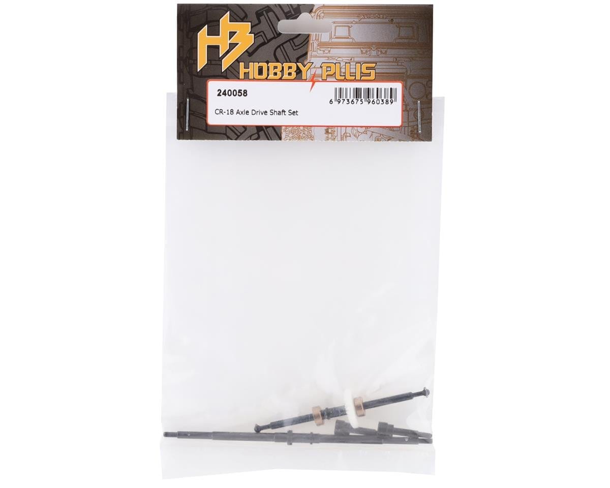 Hobby Plus 240058 CR-18 Axle Drive Shaft Set - Hobbytech Toys