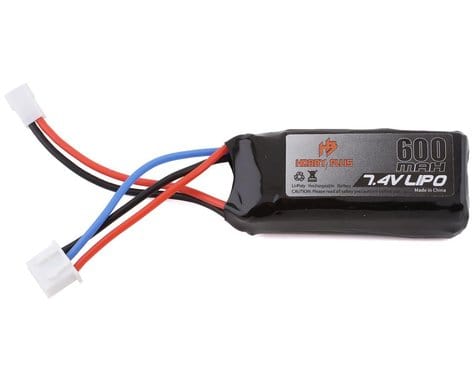 Hobby Plus 240063 7.4V 600MAH Lipo battery pack for RC cars and parts.