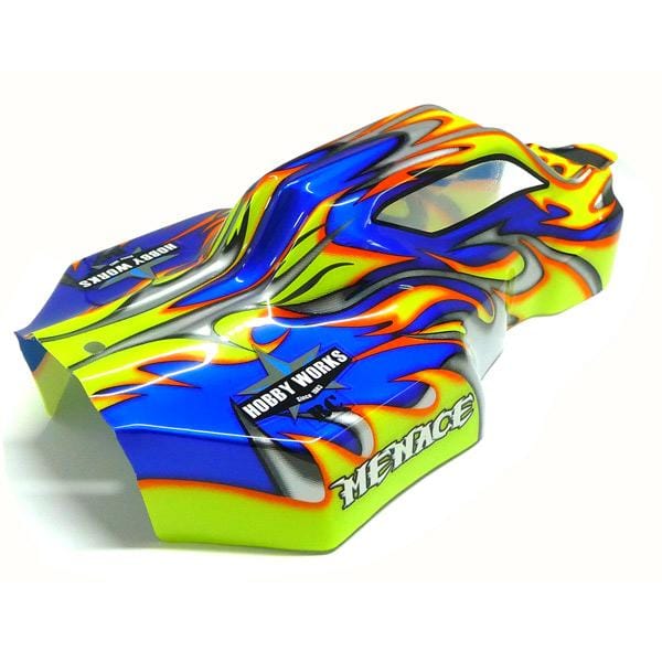 Hobbyworks RC Menace Body Blue - Hobbytech Toys