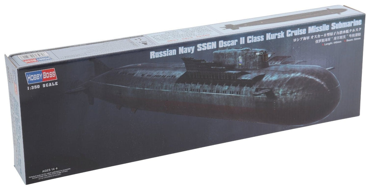 Hobbyboss Maquette Sous-marin Russe Oscar II – K-141 Koursk – Échelle 1/700 – Kit à Monter