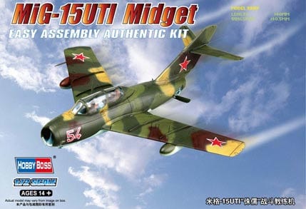 Hobby Boss 1/72 80232 Mig-15Uti Midget Hobby Boss PLASTIC MODELS