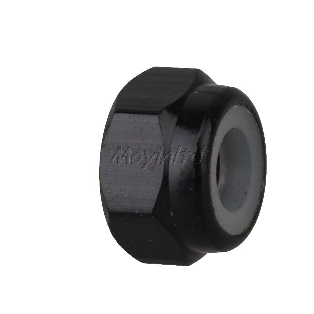 Hobbytech 4mm Aluminium Lock Nuts Black 4 Hobbytech RC CARS - PARTS