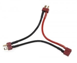 Hobbytech Deans Series Lead 14awg 10cm (2x Male, 1x Female) Hobbytech ELECTRIC ACCESSORIES
