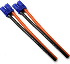 Hobbytech Ec3 Male/Female W/14Awg Silicon Wire 100mm Hobbytech ELECTRIC ACCESSORIES