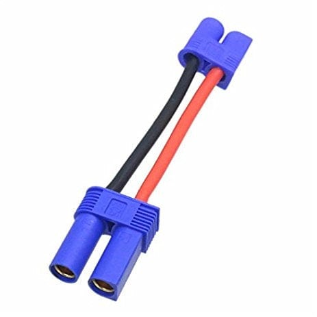Hobbytech Ec5 Female To Ec3 Male Adapter 14Awg 30mm Hobbytech ELECTRIC ACCESSORIES