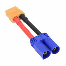 Hobbytech EC5 Male To XT60 Female Adaptor 12awg - Hobbytech Toys