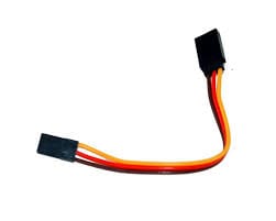 Hobbytech Servo Extension Lead 100mm JR - Hobbytech Toys