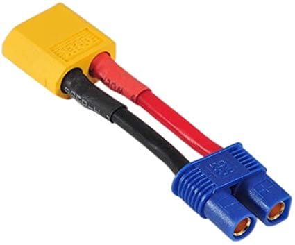 Hobbytech XT60 Male To EC3 Female Adaptor 14AWG Hobbytech ELECTRIC ACCESSORIES