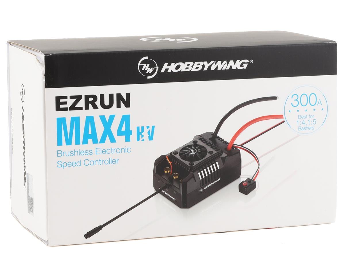 Hobbywing 30104002 Max4 HV ESC - Hobbytech Toys