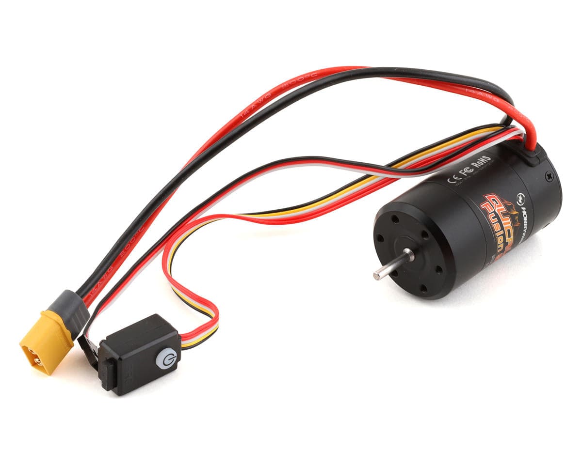 Hobbywing QuicRun Fusion SE FOC 2-in-1 Crawler Brushless ESC & Motor System (1800Kv) (540 Spec) - Hobbytech Toys
