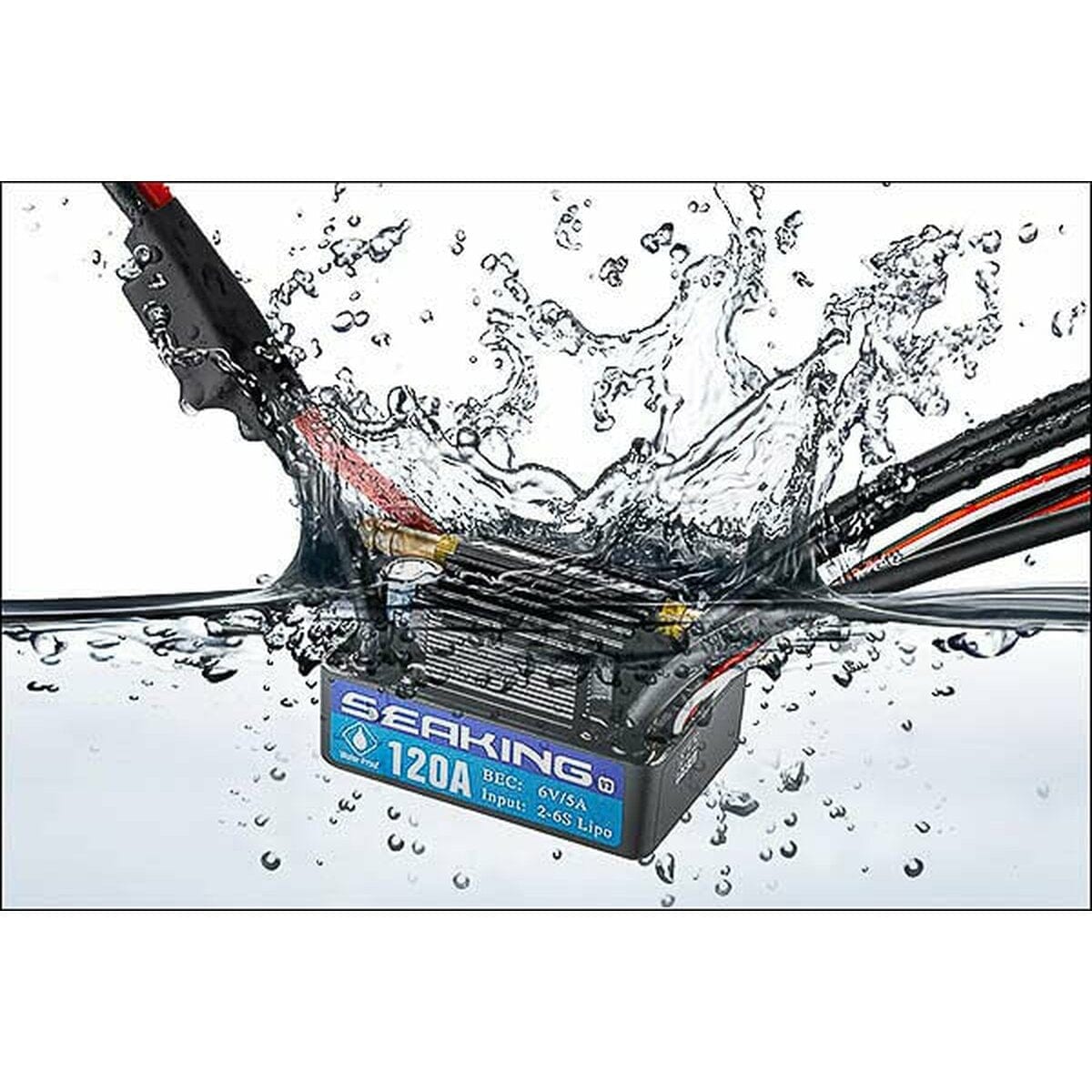 Hobbywing Seaking 120A Brushless Marine ESC Hobbywing RC BOATS
