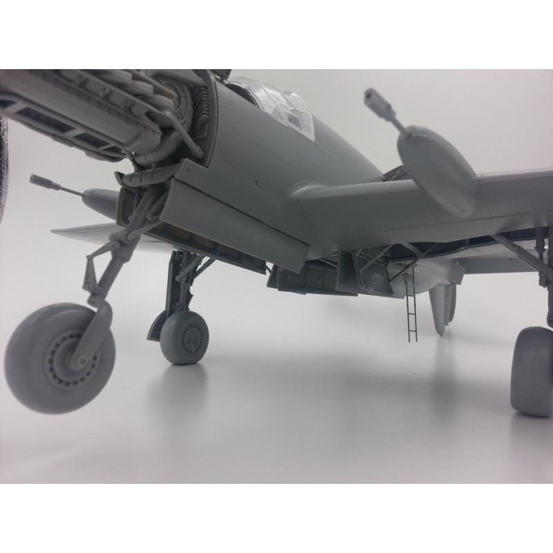 Detailed 1/32 scale plastic model kit of the Do335B-2 heavy fighter aircraft by Hong Kong Models, showcasing the intricate design and engineering of this historic German warplane.