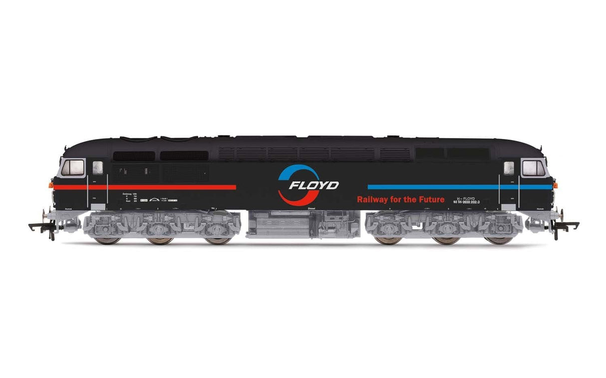 Hornby R3888 OO Scale Floyd Zrt. Class 56 Co-Co 659 002 (Ex-56115) - Era 10 (2020 Release) Hornby TRAINS - HO/OO SCALE