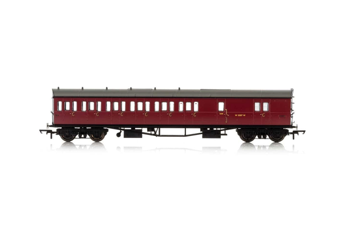 Hornby R4880 OO Scale BR Collett Suburban Brake 3Rd (Lh) Coach W5507W Hornby TRAINS - HO/OO SCALE