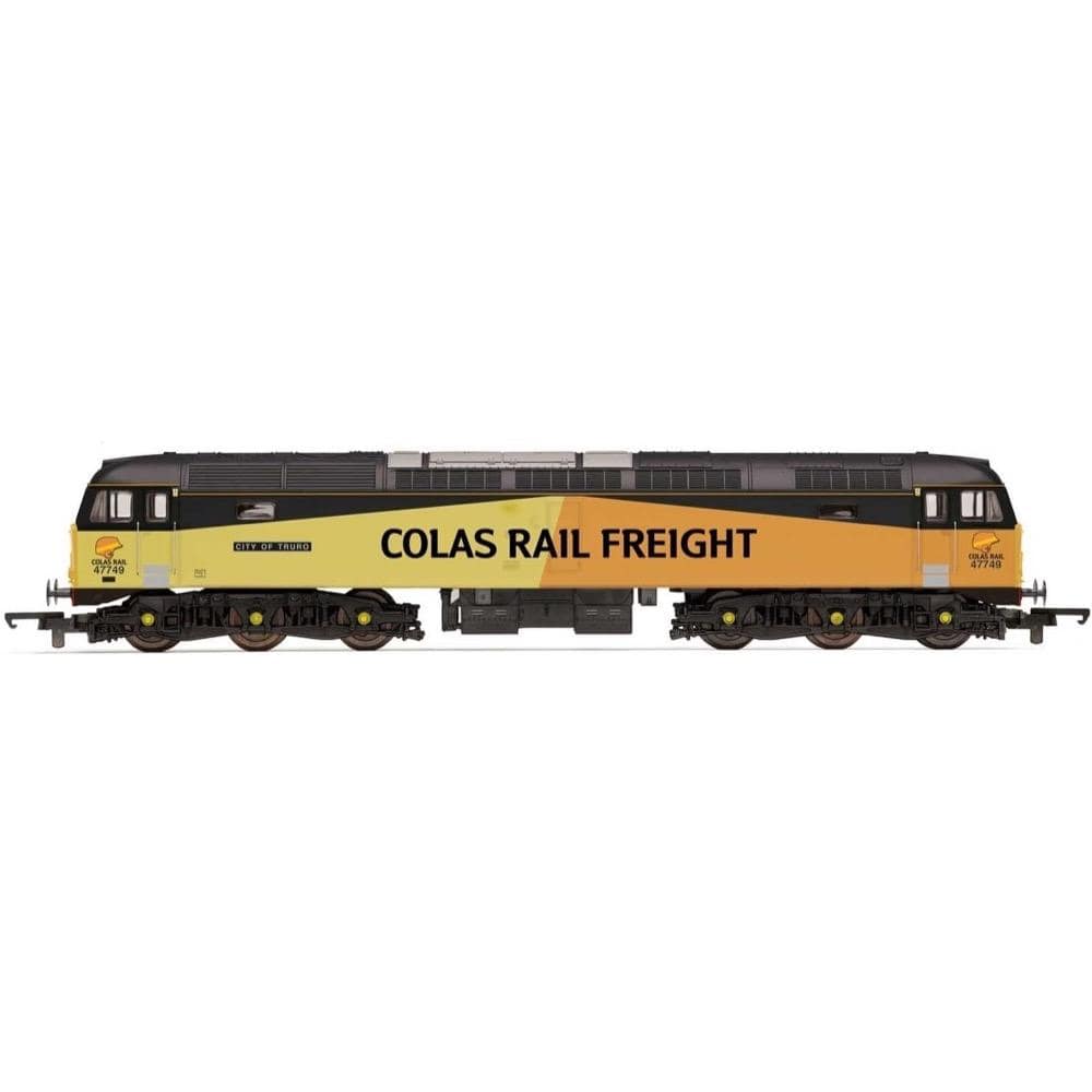Hornby R30045 OO Scale Colas Rail Class 47 Co-Co 47749 City Of Truro - Era 11 (2021 Release) Hornby TRAINS - HO/OO SCALE