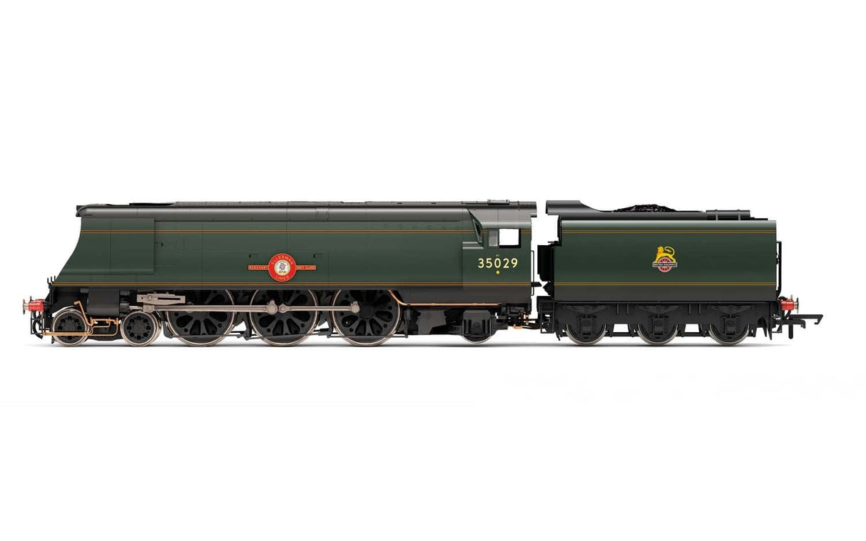 Hornby R3649 OO Scale Br Merchant Navy Class 4-6-2 35029 Ellerman Lines Era 4 Hornby TRAINS - HO/OO SCALE