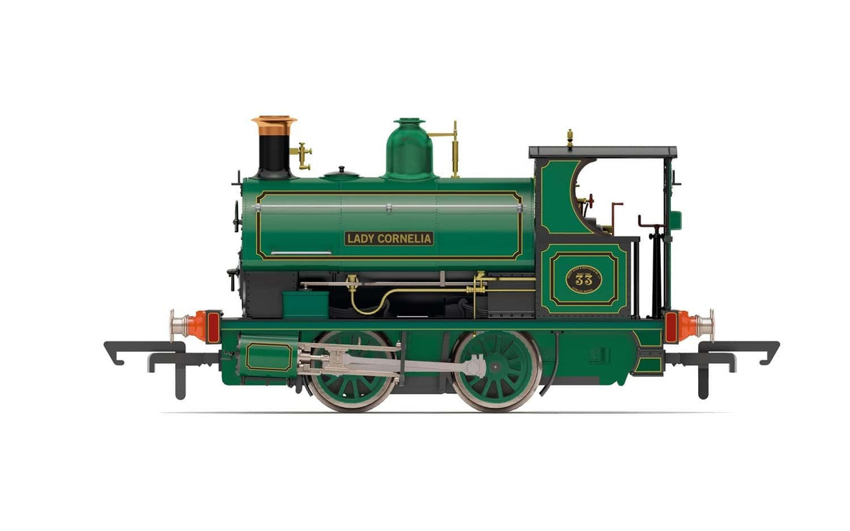 Hornby R3869 OO Scale Dowlais Ironworks Peckett W4 Class 0-4-0St 33 Lady Cornelia - Era 2 (2020 Release) Hornby TRAINS - HO/OO SCALE