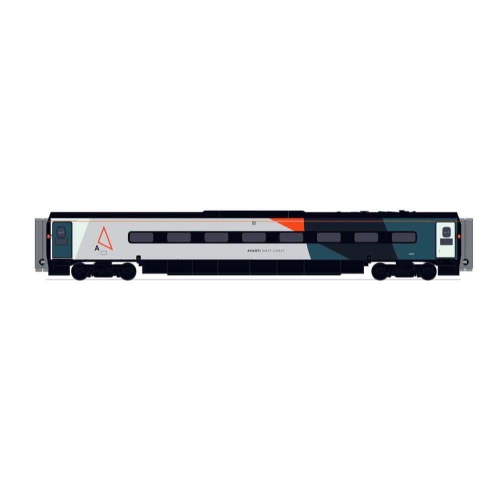 Hornby R40018 OO Scale Avanti West Coast Pendolino Motor Standard (Ms) – Era 11 (2021 Release) Hornby TRAINS - HO/OO SCALE