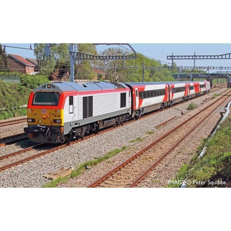 Hornby R40185 OO Scale Transport For Wales Mk4 Open First (Accessible Toilet) Coach L - Era 11 (2021 Release) Hornby TRAINS - HO/OO SCALE